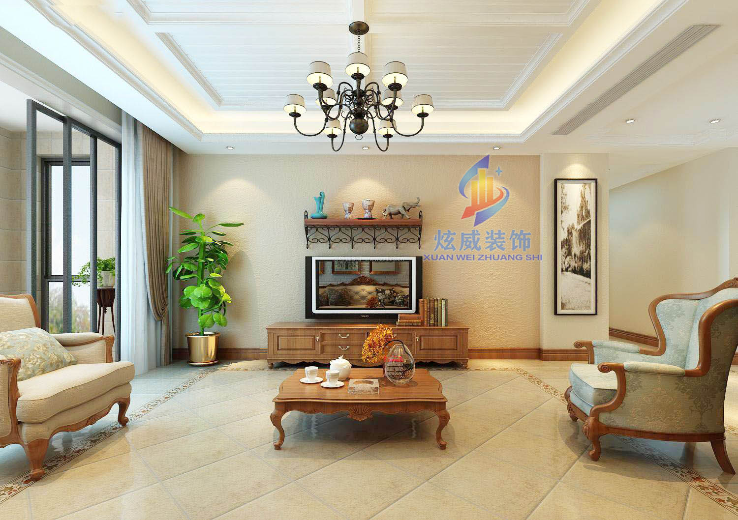 客廳玄關(guān)裝修要放什么擺件招財?