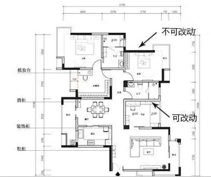 新房裝修除了承重墻，這7處也不能修改