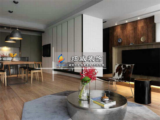 聚龍居-木質(zhì)現(xiàn)代風(fēng)-客廳