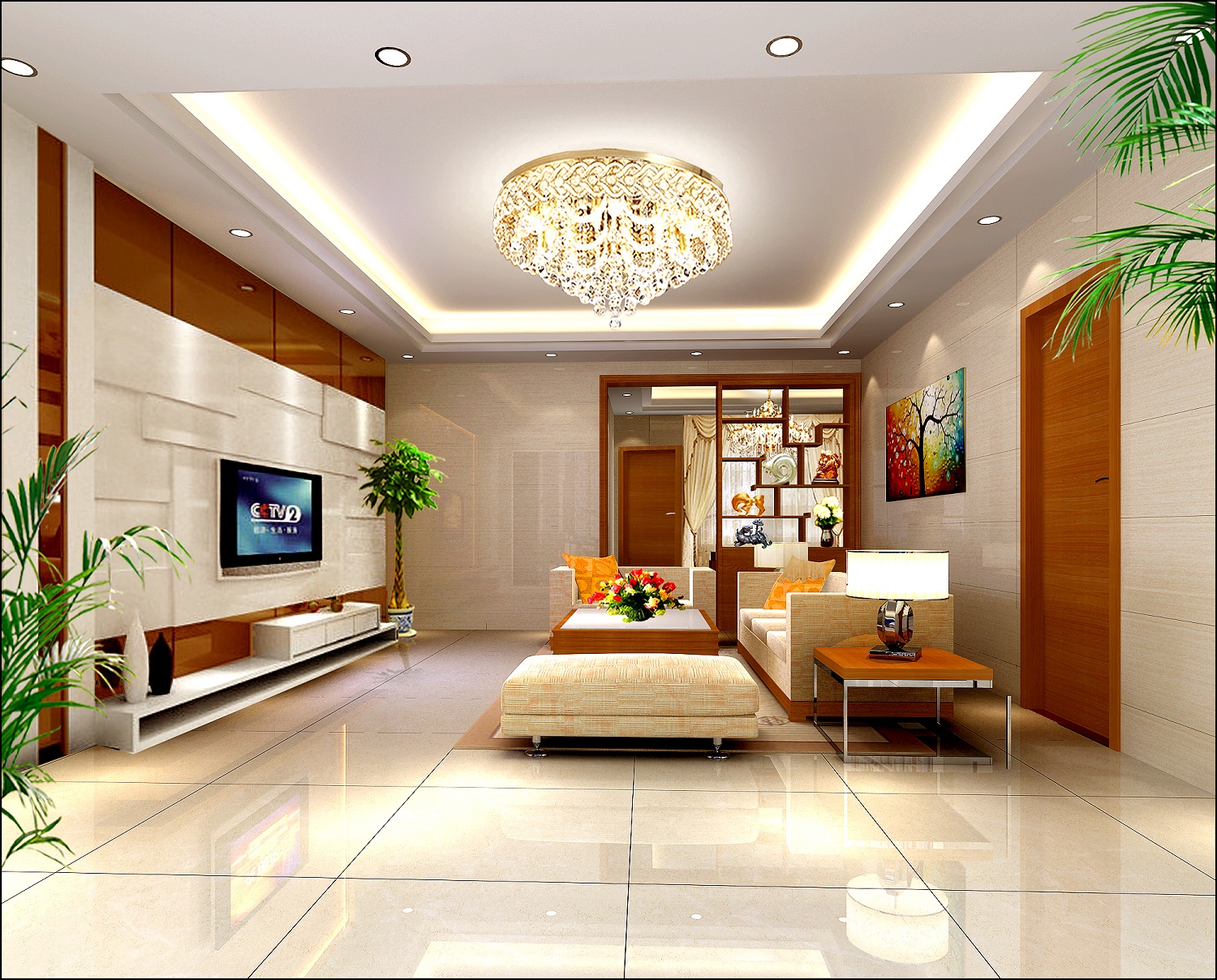 坪山華美小區(qū)-客廳