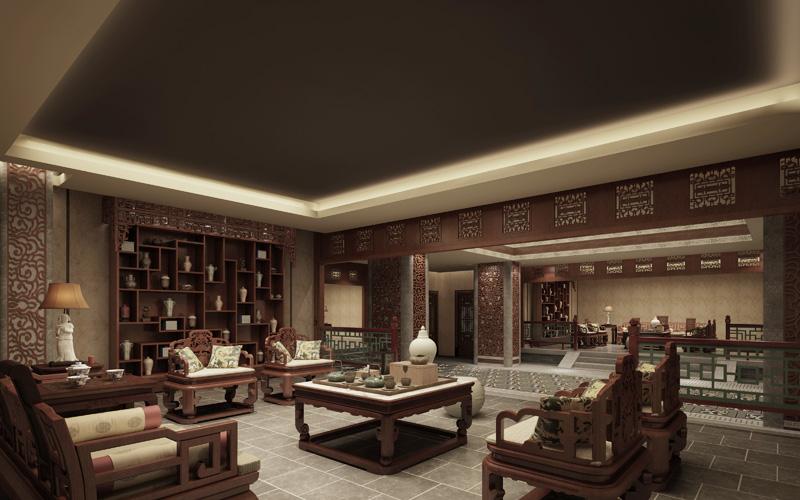 高端茶樓的裝修墻紙用什么材料好？